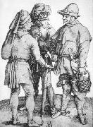 Albrecht Durer, Three Peasants in Conversation
